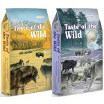 Taste of the Wild MIX Sierra Mountain & High Prairie 2 x 12,2 kg