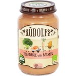 Rudolfs BIO zelenina s lososem 190 g – Zboží Dáma