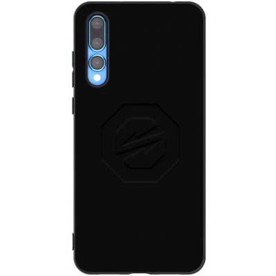 Picasee silikonový černý obal pro Huawei P20 Pro - OKTAGON - Stealth Logo – Zboží Živě