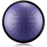 Hütermann Cestovní Tongue drum - 10' 25cm 8 tónů Tóny Japonska fialová s příslušenstvím. – Sleviste.cz