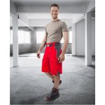 Ardon H9168 Safety Kraťasy VISION červená – Zboží Dáma