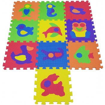 Cosing Eva Puzzle podložka Zvířátka 32x32x1 cm