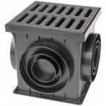 Bielbet Dvorní vpusť s litinovým roštem 250 x 250 x 250 mm – Zboží Dáma