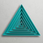 Vykrajovátko - Trojuhelník - 1ks Velikost: 8 cm – Hledejceny.cz