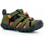Keen Seacamp II Cnx Children dark olive/gold flame – Sleviste.cz