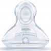 Savička na kojenecké lahve Nuk dudlík FC transparentní SI, L, V2 6-18m