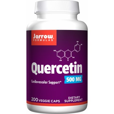 Jarrow Quercetin Kvercetin 500 mg 200 rostlinných kapslí – Hledejceny.cz