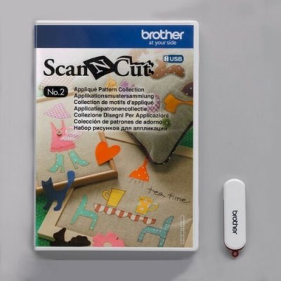 Brother USB 2 ozdobné vzory – Hledejceny.cz