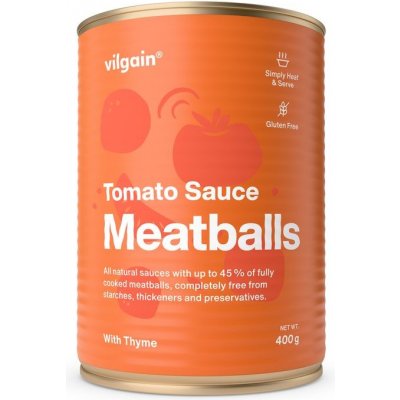Vilgain Masové kuličky v rajčatové omáčce 400 g – Zboží Dáma