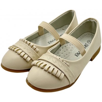 Dívčí baleríny LY39 béžové – Sleviste.cz