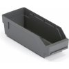 Úložný box AJ Produkty Skladová nádoba Reach, 300x120x95 mm, recyklovaný plast, šedá