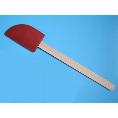 Plastimex stěrka kuch. 41,5cm, 12x7,5cm, guma velká, dř.rukoj. – Sleviste.cz