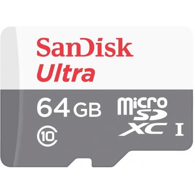 SanDisk MicroSDXC Class 10 64 GB SDCQUNR-064G-GN3MA