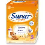 Sunar 3 complex vanilka 600 g – Zboží Mobilmania