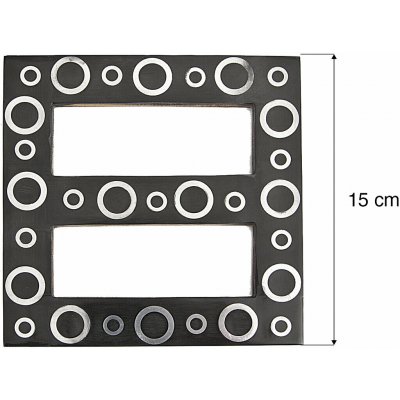 EUROFIRANY DEKORAČNÍ SPONA NA ZÁVĚS 835 HNĚDÁ – Sleviste.cz