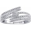 Prsteny SILVEGO Stříbrný prsten Aimee s Brilliance Zirconia JJJ1177R