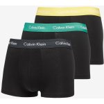 Calvin Klein Cotton Stretch Low Rise Trunk 3 Pack Black/ Black Heather/ Yellow/ Green – Hledejceny.cz