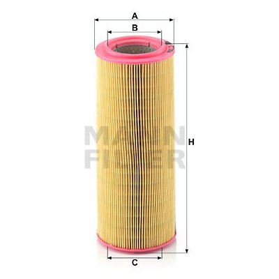 Vzduchový filtr MANN-FILTER C 12 104 – Hledejceny.cz