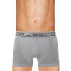 Boxerky, trenky, slipy, tanga Brubeck pánské boxerky Seamless BX00501A K šedá světlá