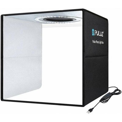 PULUZ Studio foto box s LED osvětlením 30 cm, černý PUL146662 – Zboží Mobilmania