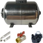 AQUA OLA Vodárenský set 60L ležatý, nerezový 124477 – Sleviste.cz