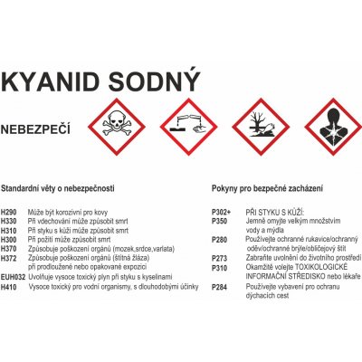 Kyanid Sodný samolepící vinylová fólie A6 (148 x 105 mm) – Zbozi.Blesk.cz