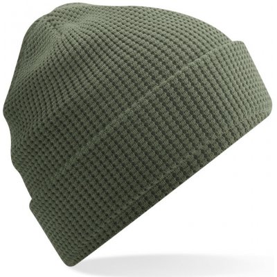 Beechfield Čepice B 52N s vaflovým úpletem olive green Olivová – Hledejceny.cz