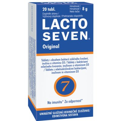Vitabalans Lactoseven 20 tablet – Hledejceny.cz