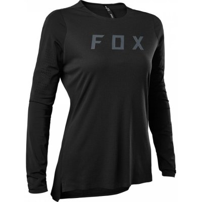 Fox W Flexair Pro Ls Jersey Black