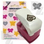 Děrovačka dekorační s embosing efektem motýlek 25 mm – Zboží Mobilmania