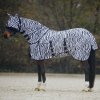 Deka na koně Waldhausen síťová deka na proti hmyzu zebra