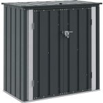 Omaxi zahradní úložná bedna 101,5 x 57 x 100,5 cm ocel černá 750457 – Hledejceny.cz