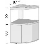 Juwel Trigon LED 350 akvarijní set bílá 350 l – Zboží Dáma