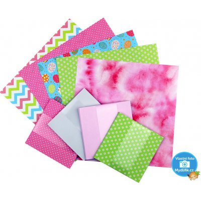 Folia Max Bringmann Sada origami papírů na výrobu KVĚTINY 170 ks – Zboží Dáma
