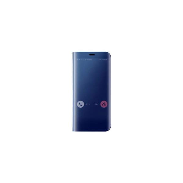 Pouzdro a kryt na mobilní telefon Pouzdro SES Zrcadlové Flip Huawei Y6 Prime 2018 - modré