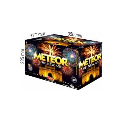 Ohňostrojový Kompakt Meteor New Age 50 ran 30mm – Zbozi.Blesk.cz