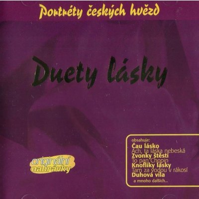 Duety Lasky - Portréty českých hvězd - Duety lásky CD – Zbozi.Blesk.cz