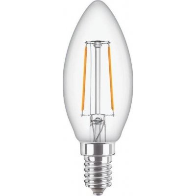 Philips CorePro LEDCandle ND 6.5-60W B35 E14 840 CL G svíčková žárovka – Zboží Mobilmania