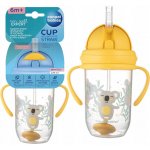 Canpol Babies nevylévací hrníček se slámkou a závažím Exotic Koala žlutý 270 ml – Zboží Dáma