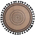 Mybesthome Prostírání kulaté jute hnědá 38cm – Zboží Dáma