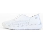 Looke BONNIE L0458-03 Dámské polobotky bílé – Zboží Mobilmania