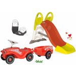 Smoby Toboggan KS a BIG odrážedlo New Bobby s návleky na boty 310262-13 – Sleviste.cz