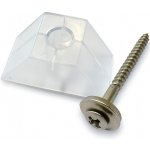 NEREZOVÁ SADA 20-50 ks pro TRAPÉZ 76/18 mm vrut, distanční podložka – Hledejceny.cz