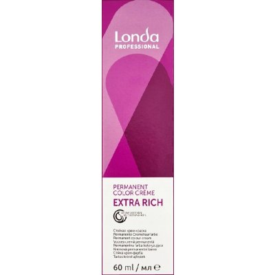 Londa Professional Permanent Color Extra Rich Creme 4/0 Medium Brunette 60 ml – Zboží Mobilmania