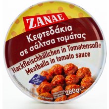 Zanae Masové kuličky v tomatě Kefkedakia 280 g