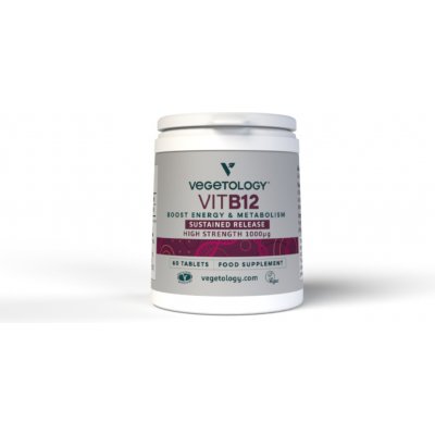 Vegetology Vitamín B12 1000 µg kyanokobalamin 60 tablet – Hledejceny.cz