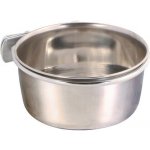 Trixie Nerezové krmítko s pevným úchytem do klece 300 ml/ø 9 cm – Zboží Dáma