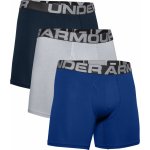 Under Armour pánské boxerky Charged Cotton 6in 3Pack – Zboží Mobilmania