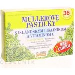 Dr. Müller Müllerovy pastilky s islandským lišejníkem bez cukru 36 pastilek – Hledejceny.cz