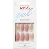 Nehtový tip KISS Gelové nehty 85700 Gel Fantasy 24 ks